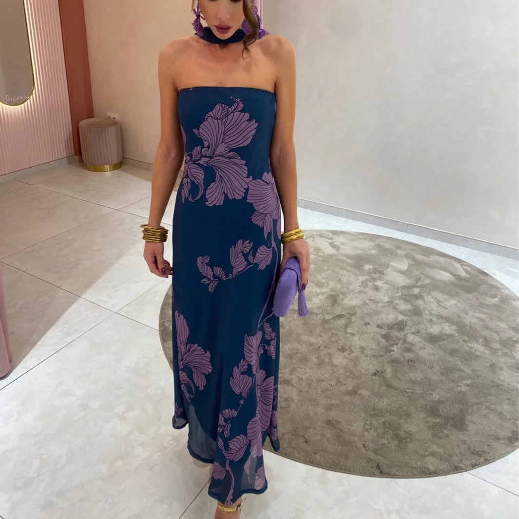 Bloomwave Strapless Dress