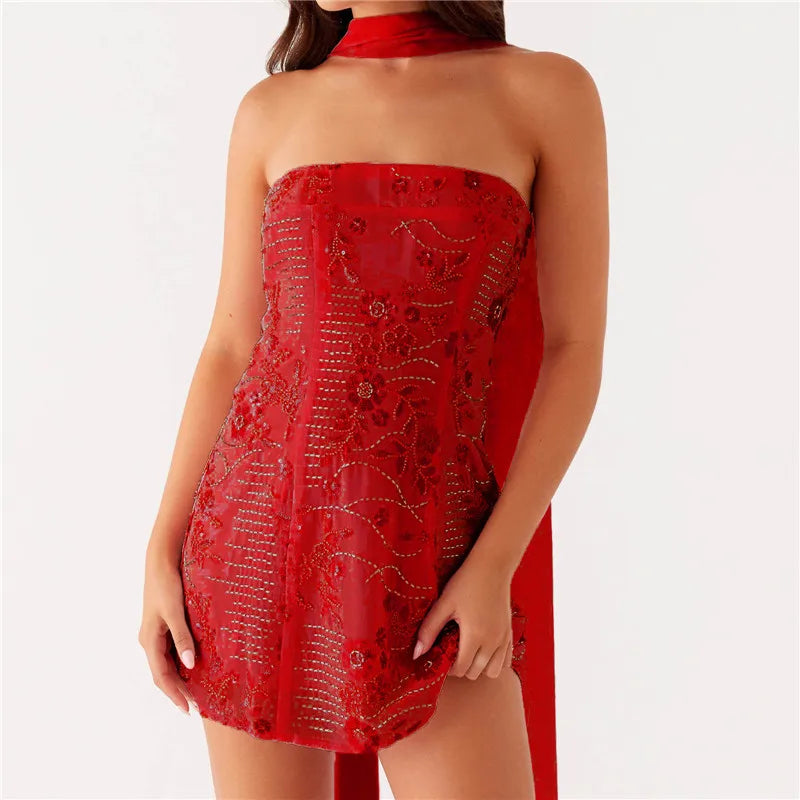 Nile Jewel Mini Dress