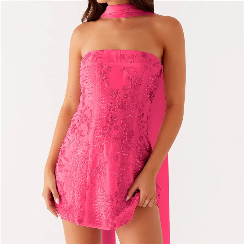 Nile Jewel Mini Dress
